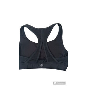 Athleta Racerback Dare Cutout Black Sports Bra in Size XS